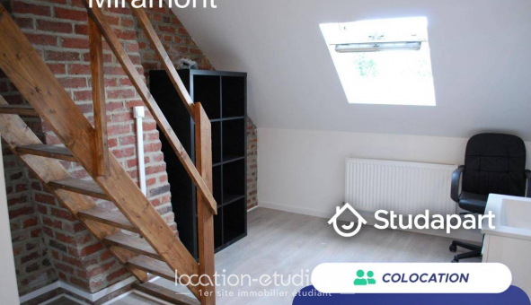 Colocation �tudiante Studio &agrave; Loos (59120)