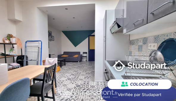 Colocation �tudiante Duplex &agrave; Loos (59120)