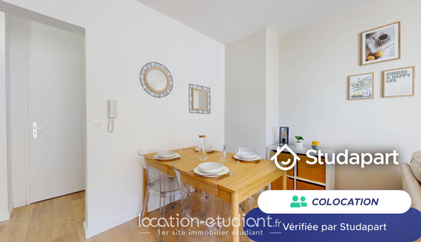 Colocation étudiante Studio &agrave; Lorient (56100)
