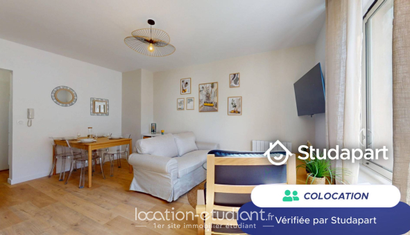 Colocation étudiante Studio &agrave; Lorient (56100)