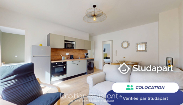 Colocation étudiante Studio &agrave; Lorient (56100)