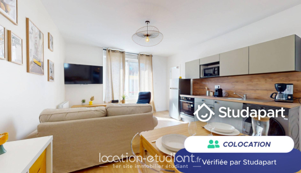 Colocation étudiante Studio &agrave; Lorient (56100)
