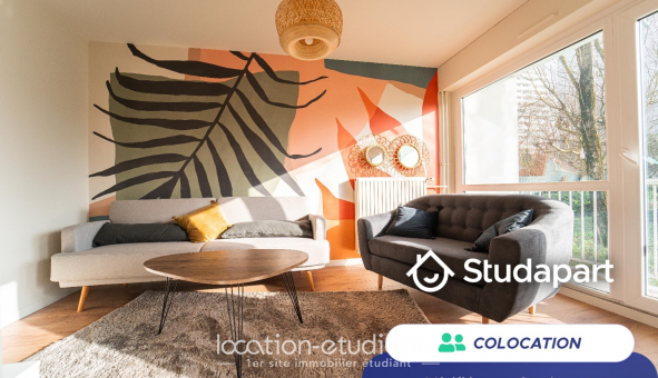 Colocation tudiante Studio à Lormont (33310)