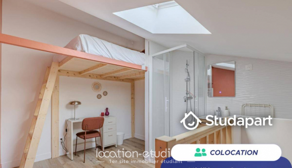 Colocation tudiante Studio à Lormont (33310)