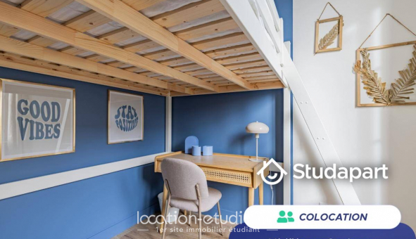 Colocation tudiante Studio à Lormont (33310)