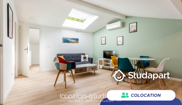 Colocation étudiante T3 à Lormont (33310)