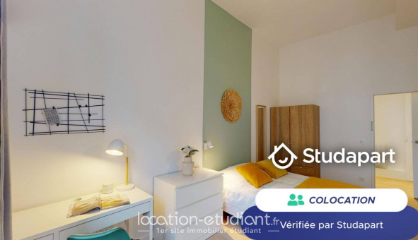 Colocation tudiante Studio à Lyon 1er arrondissement (69001)