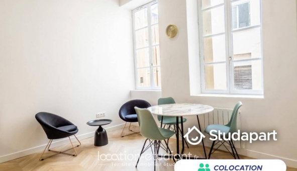 Colocation tudiante Studio à Lyon 1er arrondissement (69001)