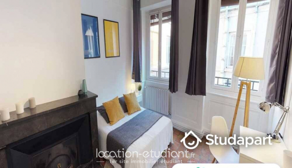 Colocation tudiante Studio à Lyon 1er arrondissement (69001)
