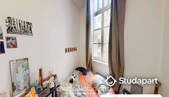 Colocation tudiante Studio à Lyon 1er arrondissement (69001)