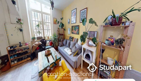 Colocation tudiante Studio à Lyon 1er arrondissement (69001)