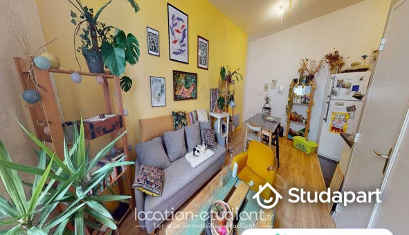 Colocation tudiante Studio à Lyon 1er arrondissement (69001)