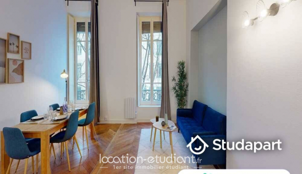 Colocation tudiante Studio à Lyon 1er arrondissement (69001)