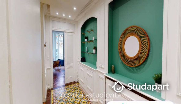 Colocation tudiante Studio à Lyon 1er arrondissement (69001)