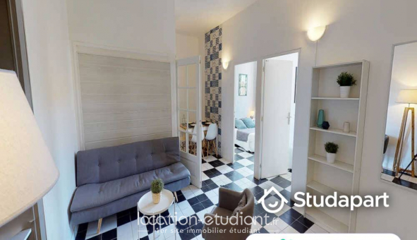 Colocation �tudiante Studio &agrave; Lyon 1er arrondissement (69001)