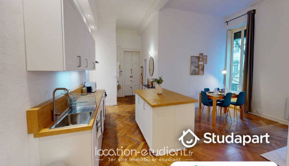 Colocation �tudiante Studio &agrave; Lyon 1er arrondissement (69001)
