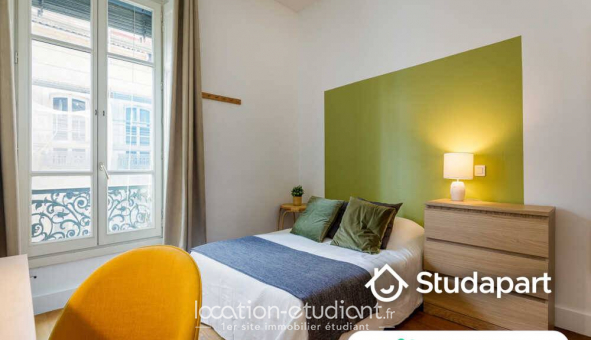Colocation �tudiante Studio &agrave; Lyon 1er arrondissement (69001)