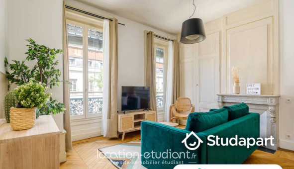 Colocation �tudiante Studio &agrave; Lyon 1er arrondissement (69001)