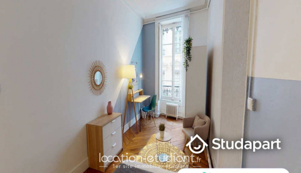 Colocation �tudiante Studio &agrave; Lyon 1er arrondissement (69001)