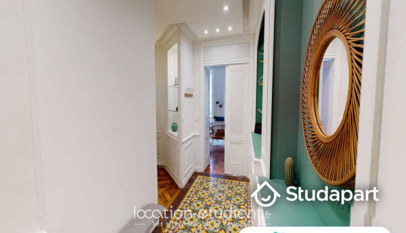 Colocation �tudiante Studio &agrave; Lyon 1er arrondissement (69001)