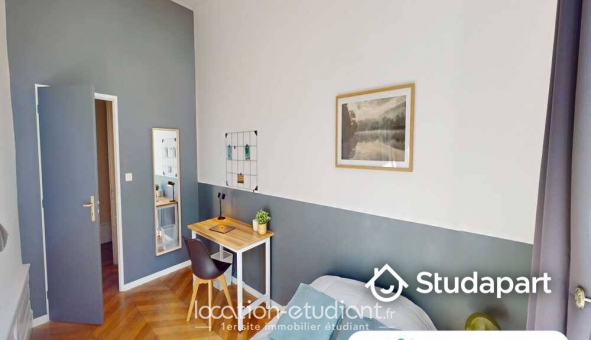 Colocation �tudiante Studio &agrave; Lyon 1er arrondissement (69001)