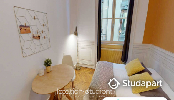 Colocation �tudiante Studio &agrave; Lyon 1er arrondissement (69001)