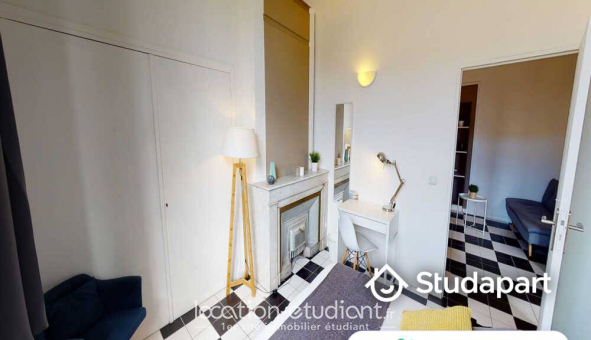 Colocation �tudiante Studio &agrave; Lyon 1er arrondissement (69001)