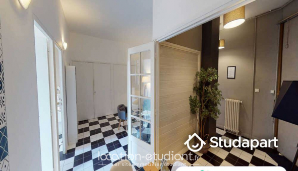 Colocation �tudiante Studio &agrave; Lyon 1er arrondissement (69001)