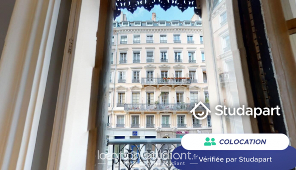 Colocation tudiante T1 à Lyon 1er arrondissement (69001)