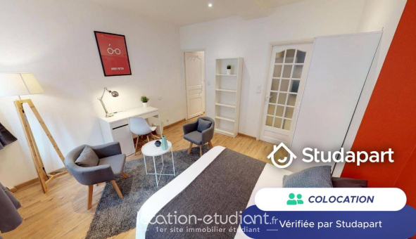 Colocation étudiante T1 à Lyon 1er arrondissement (69001)