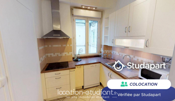 Colocation étudiante T1 à Lyon 1er arrondissement (69001)