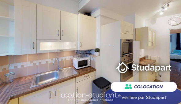 Colocation étudiante T1 à Lyon 1er arrondissement (69001)