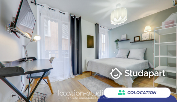 Colocation �tudiante T5 &agrave; Lyon 1er arrondissement (69001)