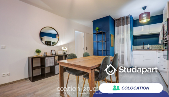 Colocation �tudiante Studio &agrave; Lyon 1er arrondissement (69001)