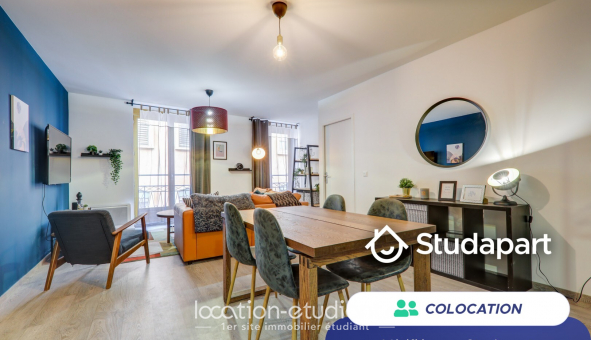 Colocation �tudiante Studio &agrave; Lyon 1er arrondissement (69001)