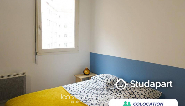 Colocation tudiante Studio à Lyon 2me arrondissement (69002)