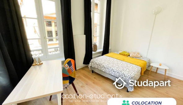 Colocation tudiante Studio à Lyon 2me arrondissement (69002)
