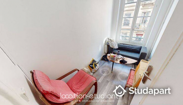 Colocation tudiante Studio à Lyon 2me arrondissement (69002)