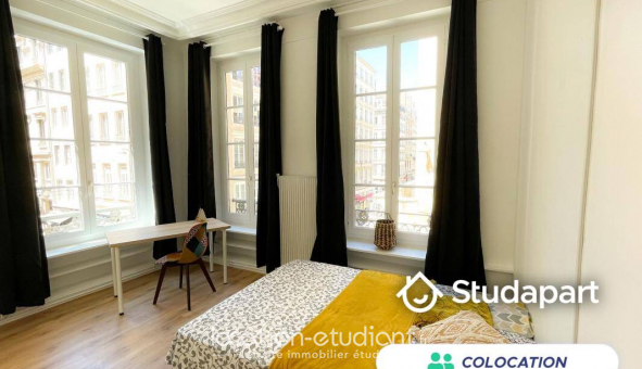 Colocation tudiante Studio à Lyon 2me arrondissement (69002)