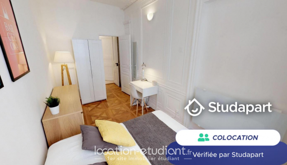 Colocation tudiante T1 à Lyon 2me arrondissement (69002)