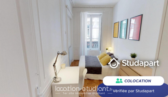 Colocation tudiante T1 à Lyon 2me arrondissement (69002)