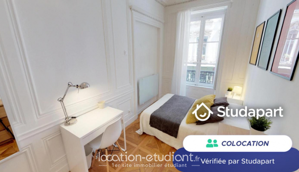 Colocation tudiante T1 à Lyon 2me arrondissement (69002)