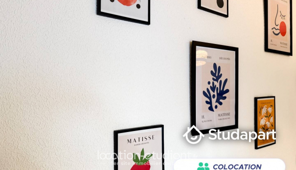 Colocation tudiante Studio à Lyon 2me arrondissement (69002)