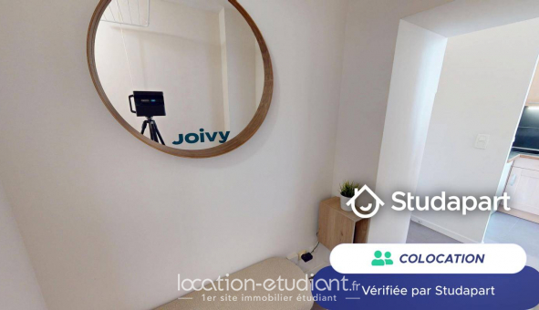 Colocation tudiante Studio à Lyon 2me arrondissement (69002)