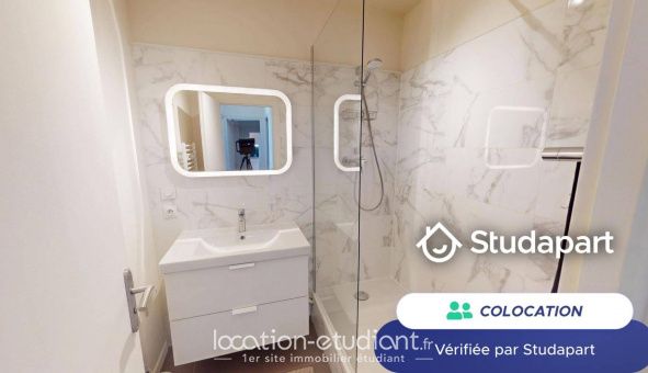 Colocation tudiante Studio à Lyon 2me arrondissement (69002)