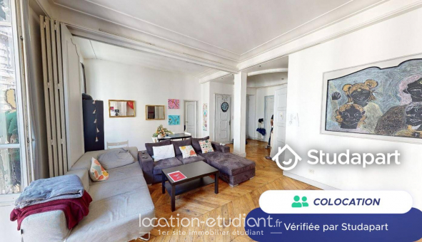Colocation tudiante Studio à Lyon 2me arrondissement (69002)