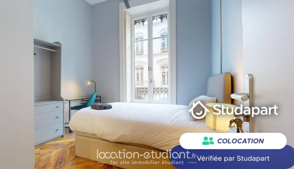 Colocation étudiante Studio &agrave; Lyon 2ème arrondissement (69002)