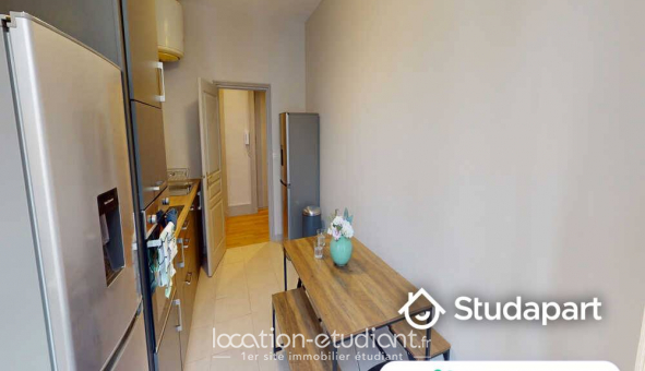 Colocation tudiante Studio à Lyon 2me arrondissement (69002)