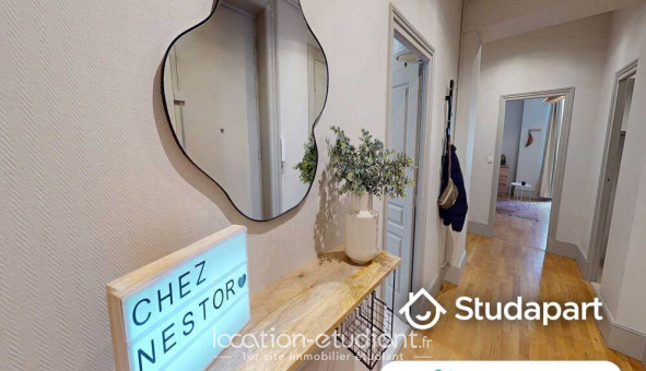 Colocation tudiante Studio à Lyon 2me arrondissement (69002)
