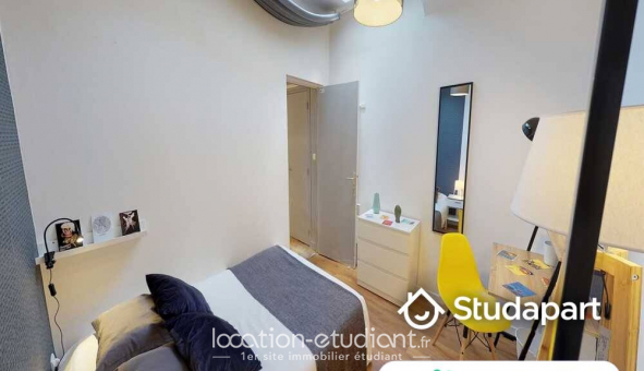 Colocation tudiante Studio à Lyon 2me arrondissement (69002)
